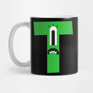 T Letter Mug